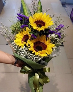 ####3 sunflower bouquet