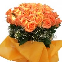 36 Orange Roses